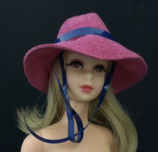 Vintage Mod Barbie Twiggy " Twiggy Gear " Hat 1728 1968