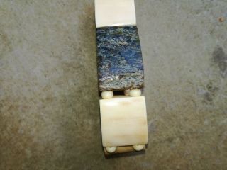 Old Eskimo Yupik Inuit Bering Strait Uelen Work bracelet 5