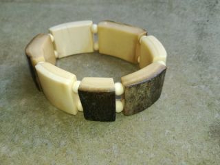 Old Eskimo Yupik Inuit Bering Strait Uelen Work bracelet 6