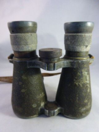 Antique Early Carl Zeiss Jena Binoculars,  Fernglas 08 Wwi