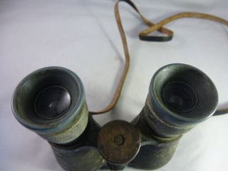 Antique Early Carl Zeiss Jena Binoculars,  Fernglas 08 WWI 2