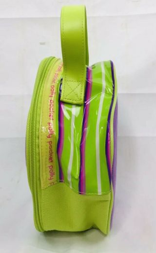 Vintage Polly Pocket carrying Bag Travel Case Take Along w/ Zipper Closure 2004 4