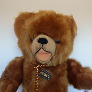 Heunec Jointed Teddy Bear 17 Inches. ,  1980s Vintage