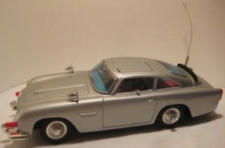 Antique Tin Toy Car 11 " James Bond 007 Aston Martin Db6 Japan
