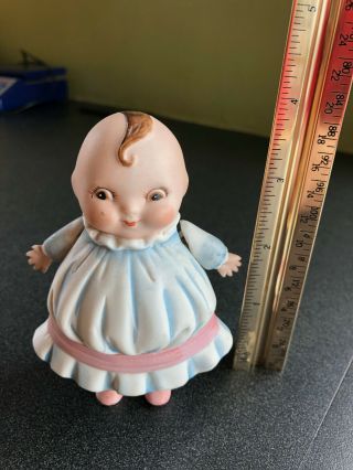 Vintage Handpainted Porcelain Ceramic Kewpie Doll 4 