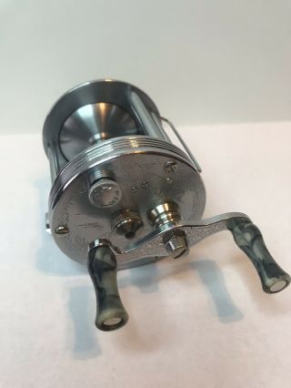 Vintage Sears “Belmont” Fishing/Casting Reel Heavily Engraved Almost W/Box 8