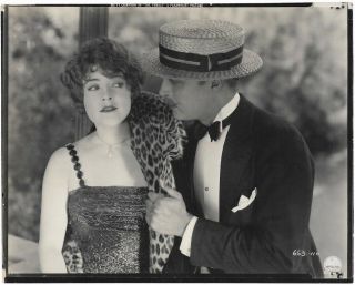 Early Screen Vamp Betty Compson The Female Vintage 1924 Production Photograph Nr