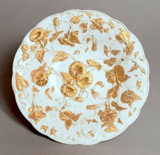 Wonderful Large Antique Meissen German Porcelain Charger Bowl,  1st Quality