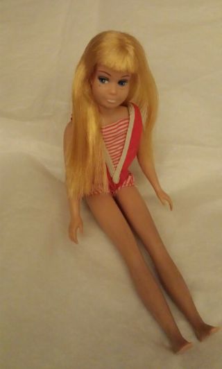 Vintage Skipper Doll Blonde By Mattel