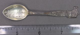Vintage Sterling Silver Delta Colorado Souvenir Spoon