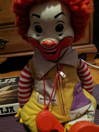 Haunted Doll Paranormal Activity Antique Clown Doll Ronald Mcdonald