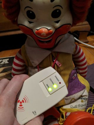 HAUNTED DOLL PARANORMAL ACTIVITY ANTIQUE Clown doll Ronald McDonald 2