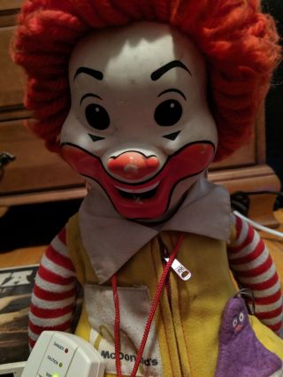 HAUNTED DOLL PARANORMAL ACTIVITY ANTIQUE Clown doll Ronald McDonald 3