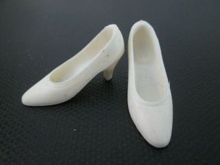 Vintage Barbie: Francie White Squishy Heels Japan Shoes