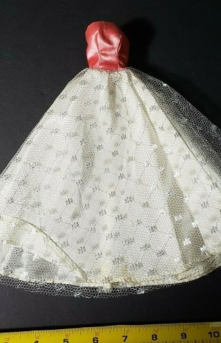 Vintage Prom Dress For Tressy,  Tammy,  Misty.  Pink & White