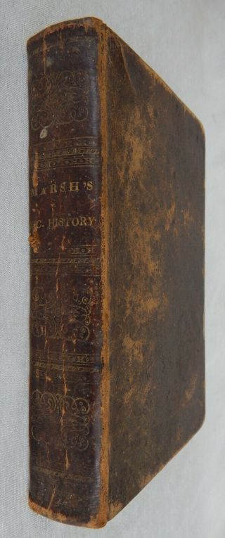 An Epitome Of Ecclesiastical History Antique Leather Bound Book 1829 J.  Marsh