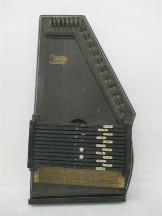 Oscar Schmidt 12 - Chord 6107 Vintage Autoharp Zither Stringed Instrument