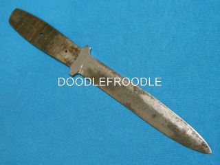 Rare Antique 1920 - 64 Case Xx Knife Blade Blank Hunting Knives Vintage Old