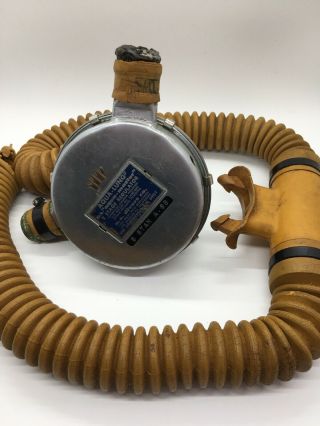 Vintage Aqua Lung Da " Aqua Master " 2 - Stage Regulator Double Hose For Restoration