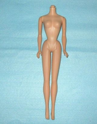 Vintage Doll Miss Barbie Bendable Body 1060 1964 Nude Small Neck Nob