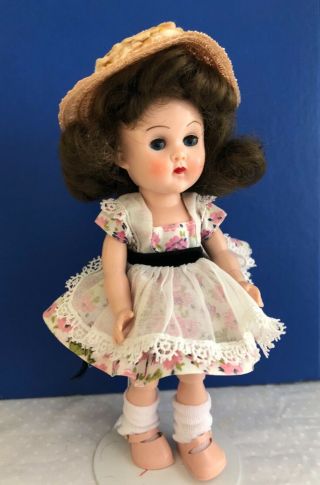 Vintage Vogue BKW Ginny Doll in a 1956 Tagged Dress 5