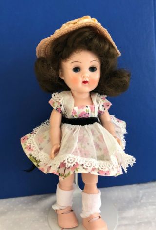 Vintage Vogue BKW Ginny Doll in a 1956 Tagged Dress 7