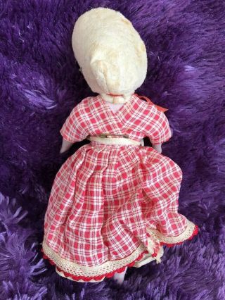 1940 ' s Ruth Gibbs Godey ' s Little Lady porcelain Doll Jo Little Women Antique VTG 2