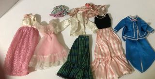 Vintage Barbie Doll Clothes Clone Schillman Miss Suzette Tressy Babs Wendy