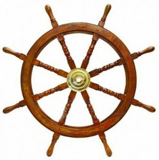 Ship Wheel Ships Steering Wheel Boat Wheel Pirate Ship Wheel Captains Wheel 36 "