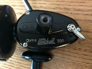 Garcia Mitchell 300 Spinning Reel with Extra Small Spool Made in France 4