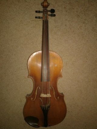 Vintage Antique Old Violin 4/4 Joh.  Bapt.  Schweitzer 1813