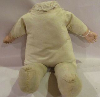 Antique 12 " German Bisque Dream Baby Character Baby Doll Body