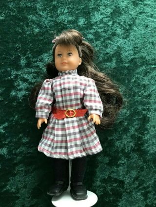 American Girl Doll Samantha With Stand Mini Version 6 " Pleasant Co