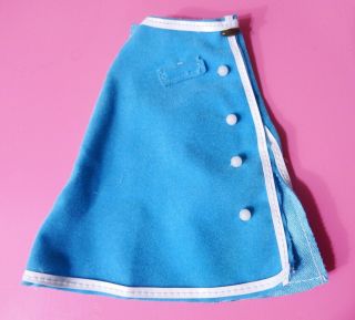 Vintage Francie Buckaroo Blues Skirt