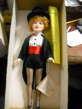 Vintage 1985 Effanbee Lucy Doll Lucille Ball Legend Series Heritage