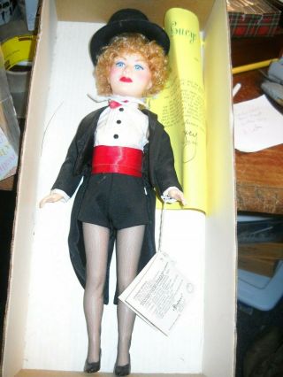 Vintage 1985 Effanbee Lucy Doll Lucille Ball Legend Series Heritage 2