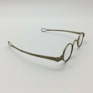 Antique Spectacles Antique Eyeglasses Silver? Eye Glasses Spectacle Case 19th C 2