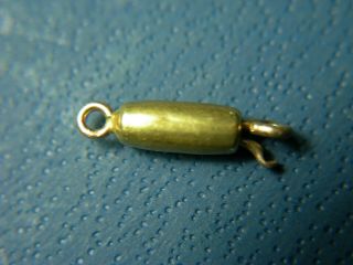 Antique 10kt Gold Barrel Clasp For Pearl Or Beaded Necklace 10k Replacement