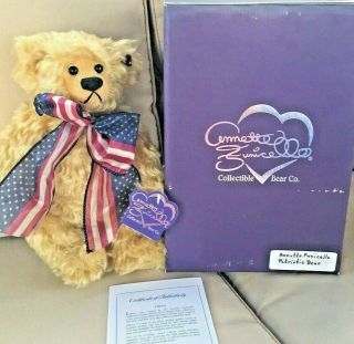 Vintage Annette Funicello Limited Edition Teddy Bear Liberty Mib Patriotic