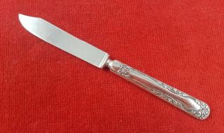 Antique Silverplate Fruit Knife In Joan By 1835 R.  Wallace - Vintage Flatware