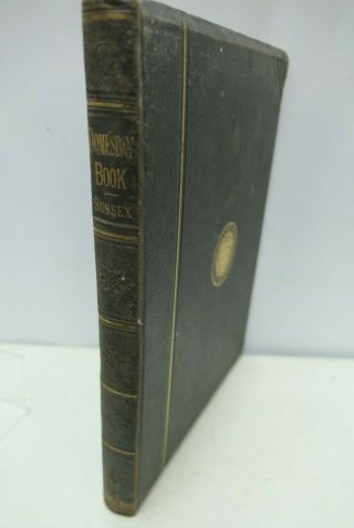 Antique Book - Domesday Book In Relation To The County Of Sussex - H Wolfe 1887