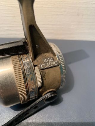 Vintage Zebco 444 Classic Feather Touch Reel 2