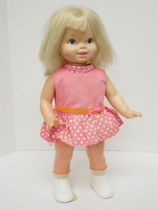 Vintage 1968 Mattel Swingy Doll 18 " Doll With Clothing Play Wear