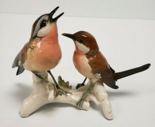 Rare Warblers 7419 Vintage Karl Ens Porcelain Bird Figurine