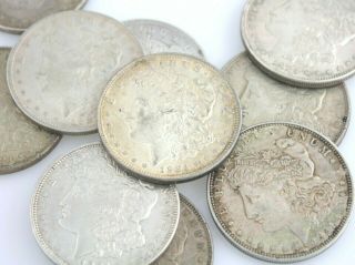 Morgan Silver Dollar Coin 1921 $1 One Us.  900 Vf - Xf Fine Antique Bullion Collect