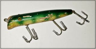 Tough Strikemaster No 7300 Pike Minnow Lure Made In OH 1930s 2