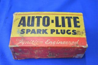 Antique Motorcycle Harley Jd Auto - Lite Spark Plugs 4 Plugs 18 Mm