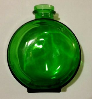 Antique Vintage Emerald Georgia Green Glass Sunsweet Juice Bottle Owens - Illinois