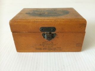 Vintage/antique Mauchline Ware Box Stirling Castle