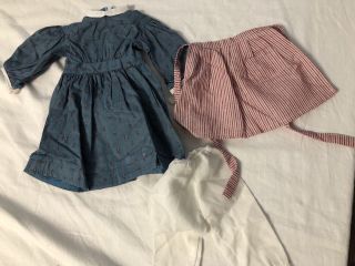 Kirsten Meet Dress Apron Bloomers Outfit Pleasant Company American Girl Vintage